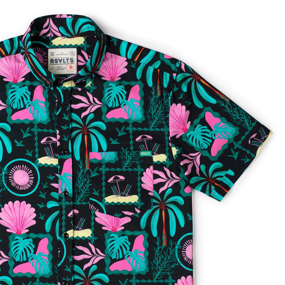 Miami Vibes – KUNUFLEX Short Sleeve Shirt - Image 2