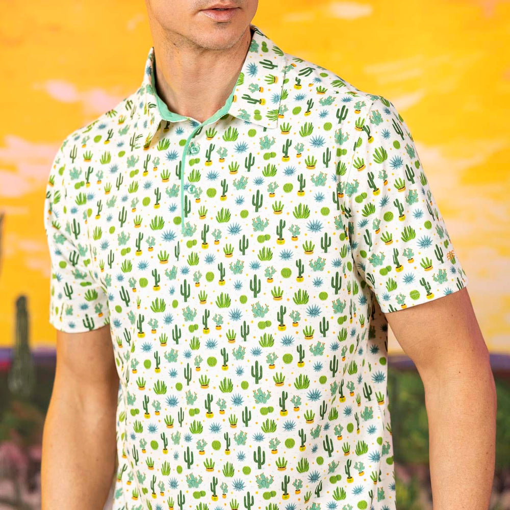 Breakfast Balls® "We Talkin' About Cactus" – All-Day Polo