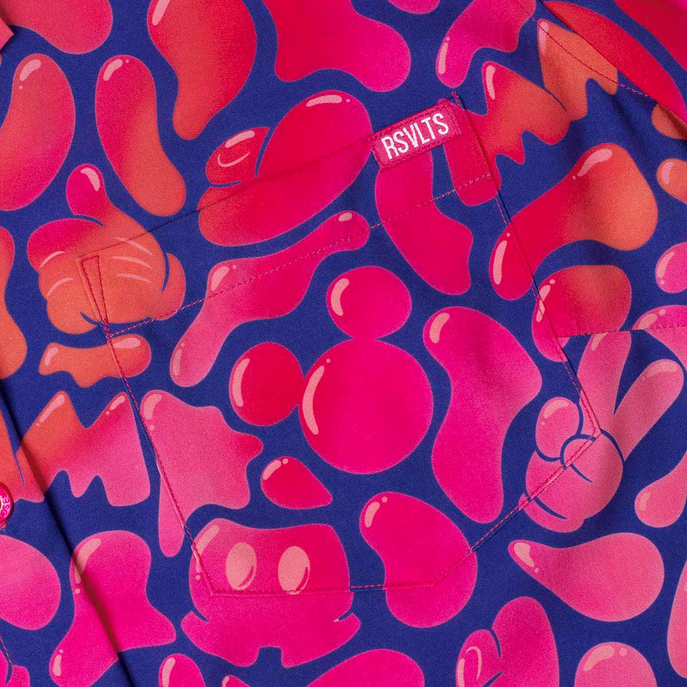Disney "Glow Flow Mickey" – Women's KUNUFLEX Short Sleeve Shirt - Image 4