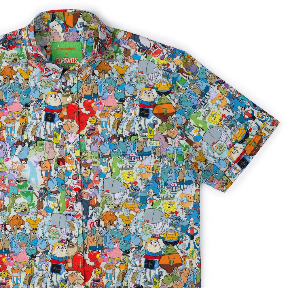 SpongeBob "Welcome to Bikini Bottom" – KUNUFLEX Short Sleeve Shirt - Image 4