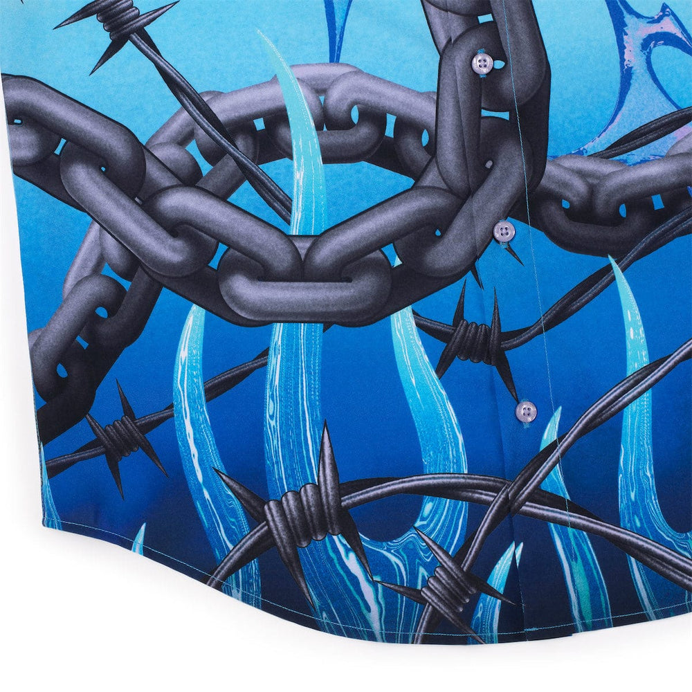 Y2K Retro "Hardwired" – KUNUFLEX Short Sleeve Shirt - Image 7