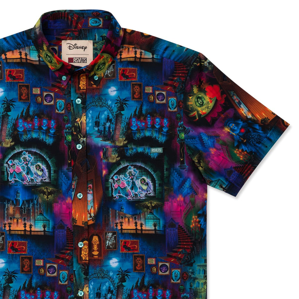Disney's Haunted Mansion "999 Happy Haunts" – KUNUFLEX Short Sleeve Shirt