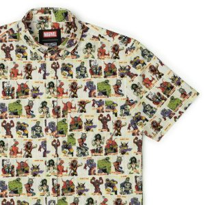 Marvel Zombies "Never Meat Your Heroes" – KUNUFLEX Short Sleeve Shirt