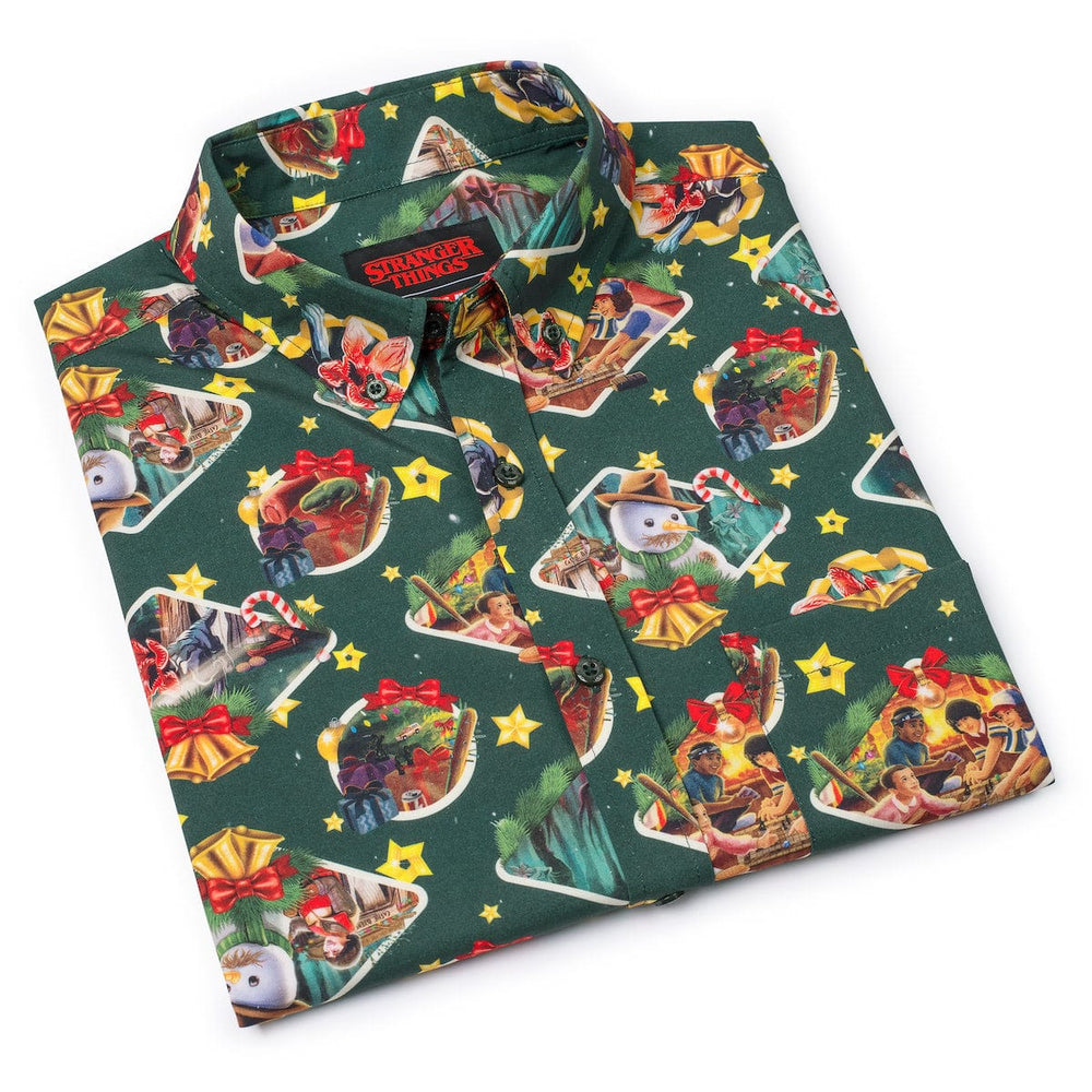 Stranger Things "Season’s Creepings" – KUNUFLEX Short Sleeve Shirt - Image 8