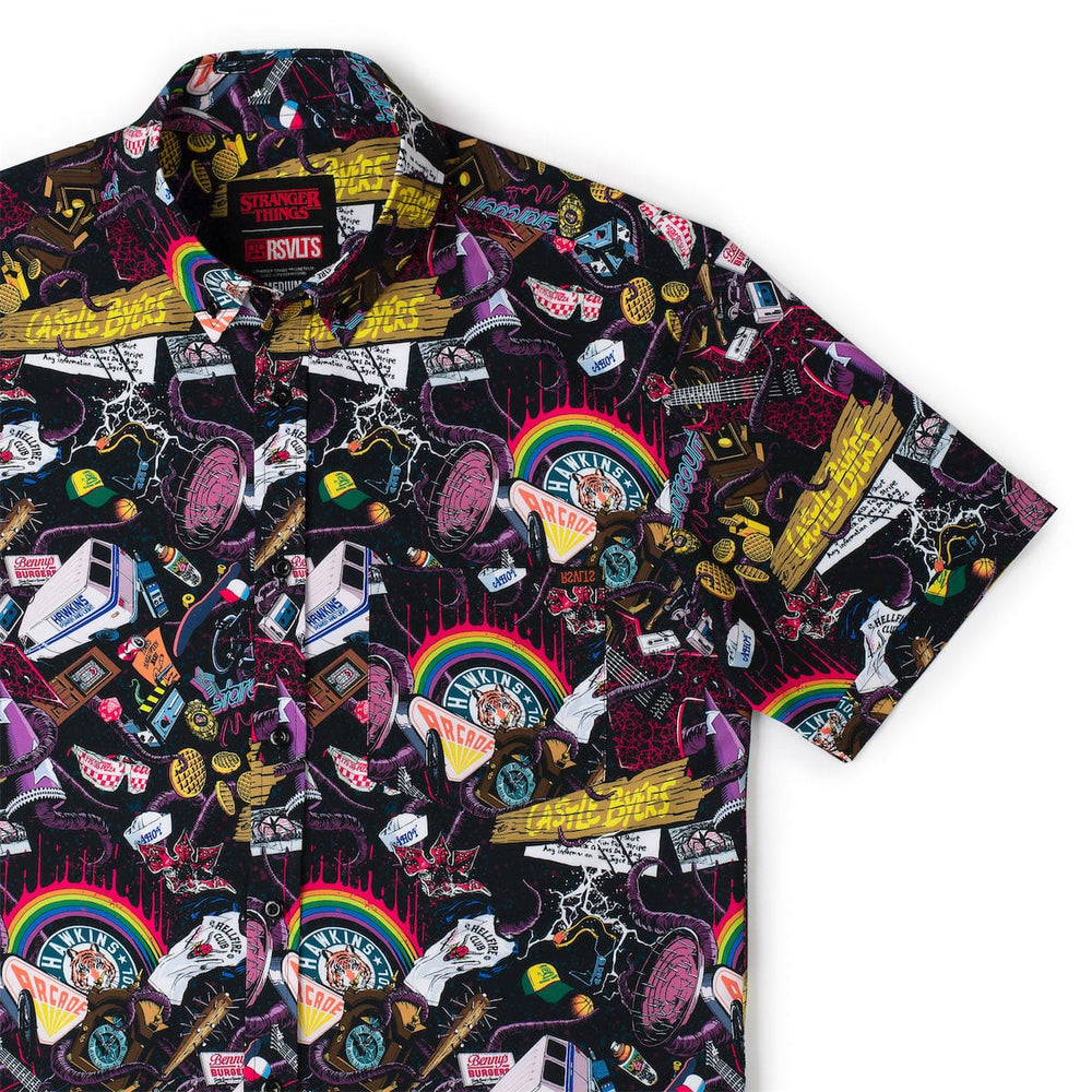 Stranger Things "Dimensions Collide" – KUNUFLEX Short Sleeve Shirt