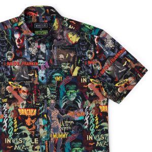 Universal Monsters "Street Art Scare-athon" – KUNUFLEX Short Sleeve Shirt