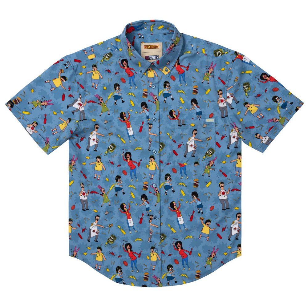 Bob's Burgers "Belcher Brawl" – KUNUFLEX Short Sleeve Shirt - Image 5