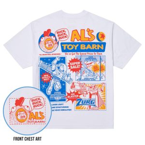 Disney and Pixar Toy Story "Al’s Toy Barn" – Vintage Crewneck Tee