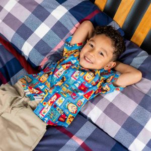 Disney and Pixar Toy Story "Woodcut Woody & Friends" – Preschooler KUNUFLEX Short Sleeve Shirt