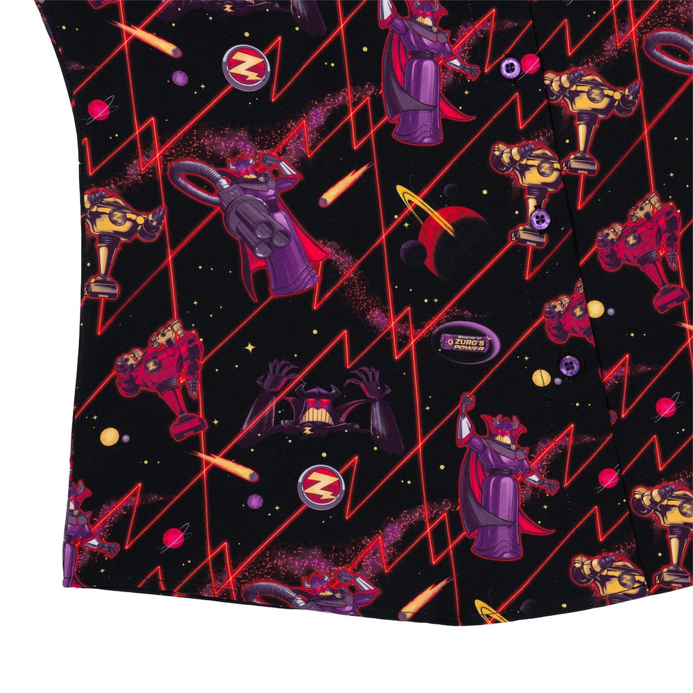 Disney and Pixar Toy Story "Emperor of Evil" – Women's KUNUFLEX Short Sleeve Shirt - Image 7