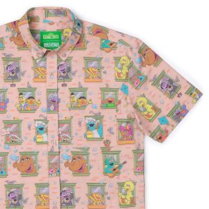 Sesame Street "Welcome to the Neighborhood" – KUNUFLEX Short Sleeve Shirt