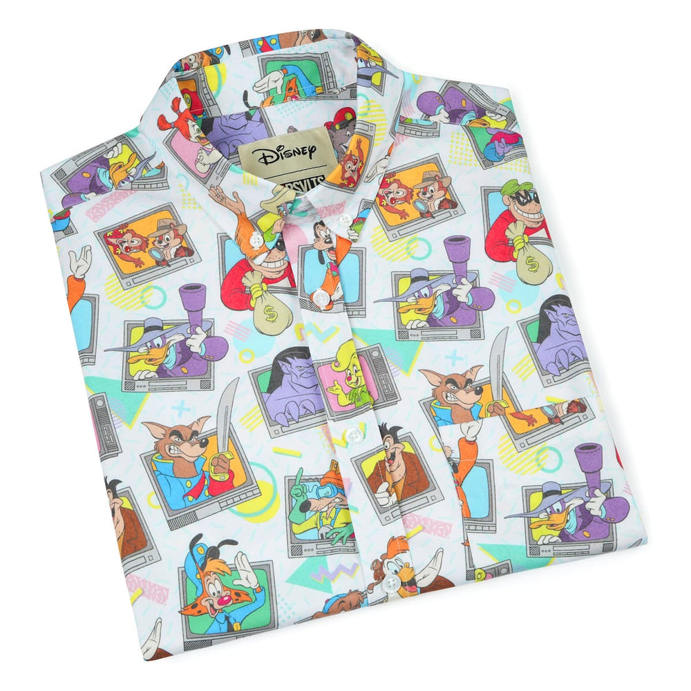 Disney "Don't Touch That Dial" – KUNUFLEX Short Sleeve Shirt - Image 8