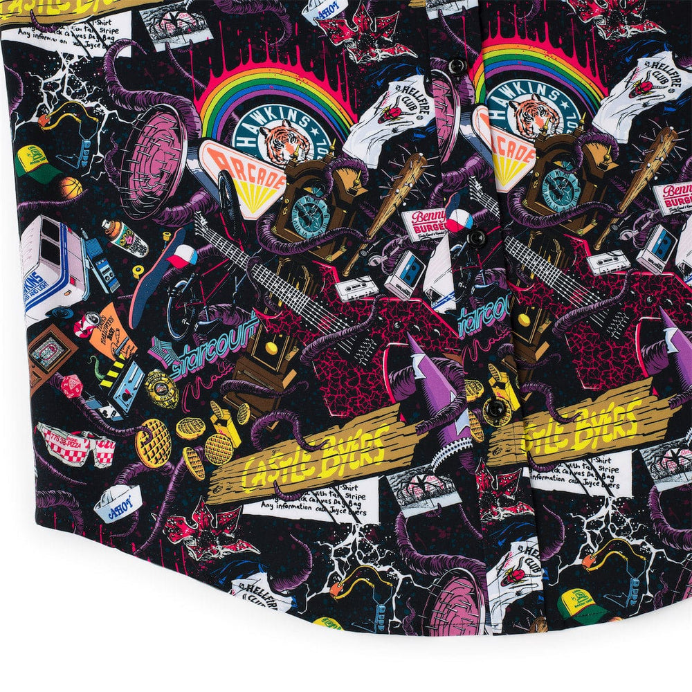 Stranger Things "Dimensions Collide" – KUNUFLEX Short Sleeve Shirt - Image 7
