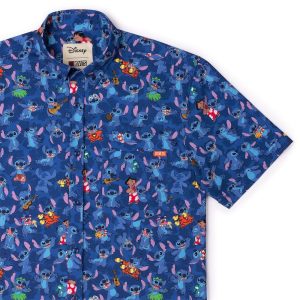 Disney's Lilo & Stitch "Stitch Being Stitch" – KUNUFLEX Short Sleeve Shirt