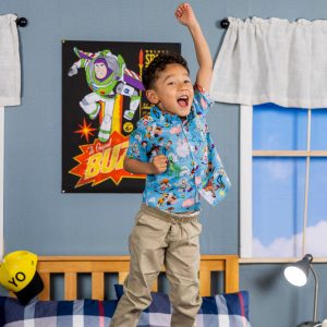 Disney and Pixar Toy Story "Andy's Toy Box" – Preschooler KUNUFLEX Short Sleeve Shirt