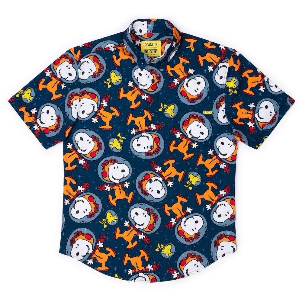 Peanuts "Snoopy in Space" – KUNUFLEX Short Sleeve Shirt - Image 5