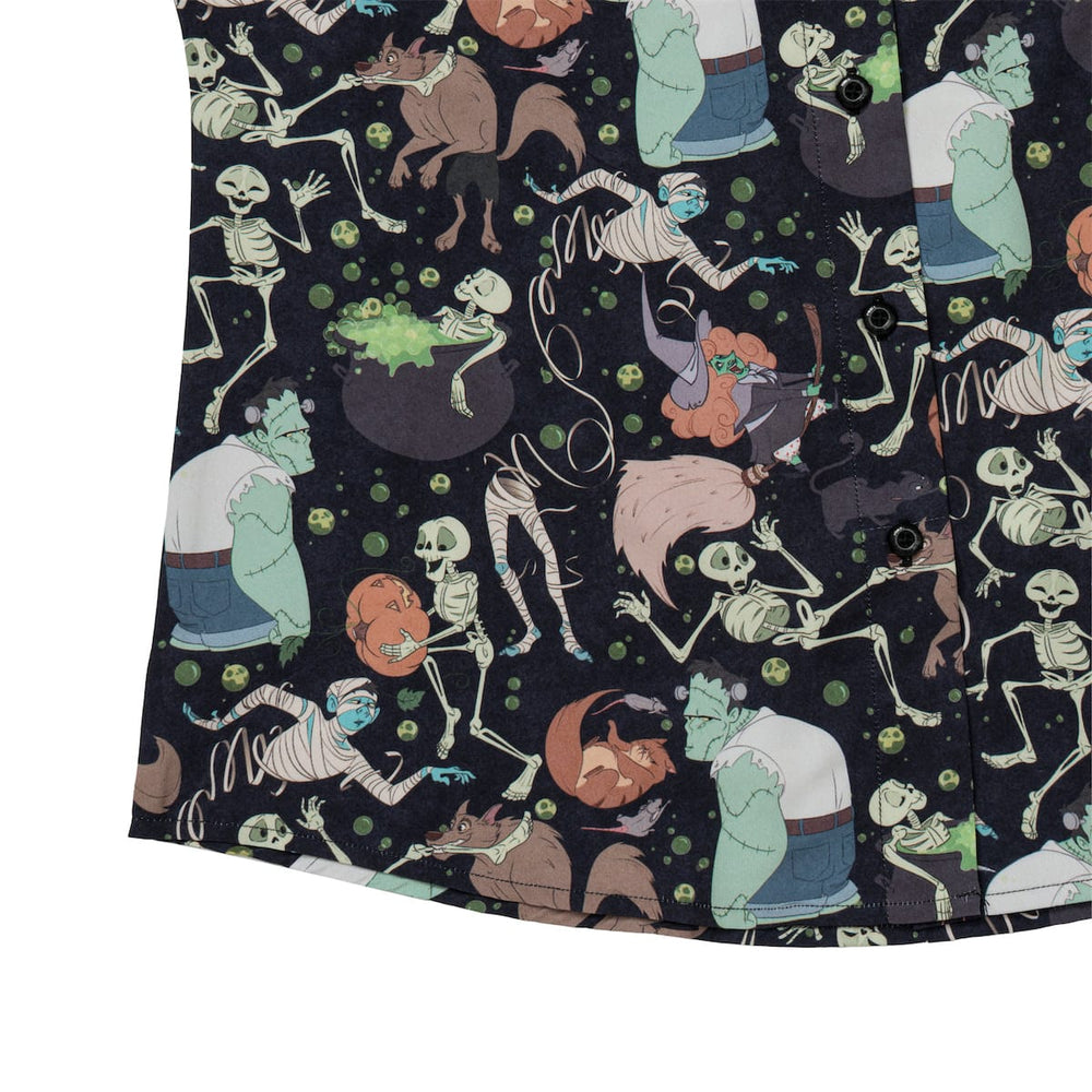 Trouble Bubblin' – Women's KUNUFLEX Short Sleeve Shirt - Image 7