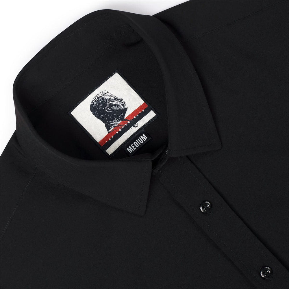 The Gatsby Collection 2025 "Black" – Good Looks KUNUFLEX Dress Shirt - Image 4