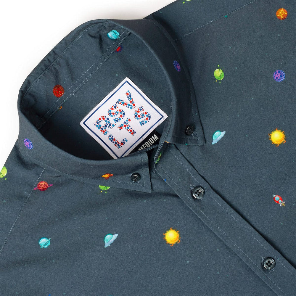 Intergalactic Planetarium – KUNUFLEX Short Sleeve Shirt - Image 4