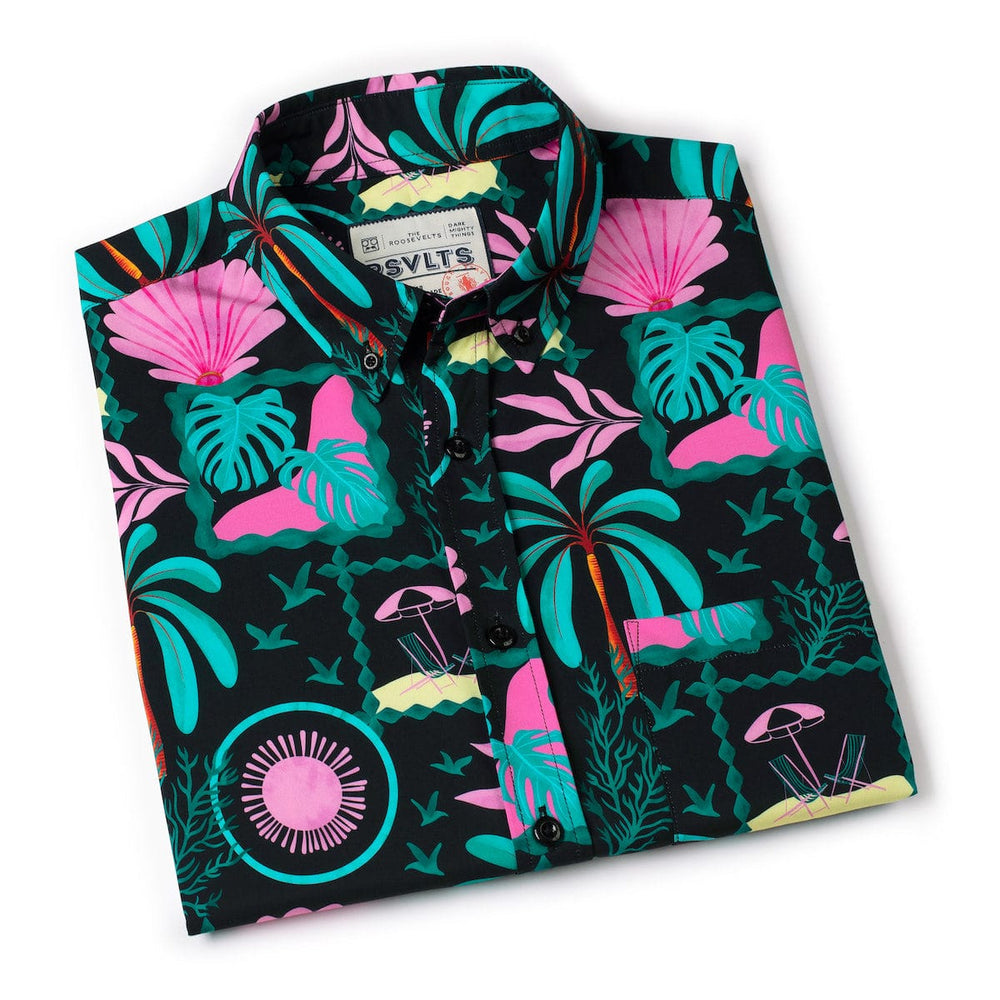 Miami Vibes – KUNUFLEX Short Sleeve Shirt - Image 8