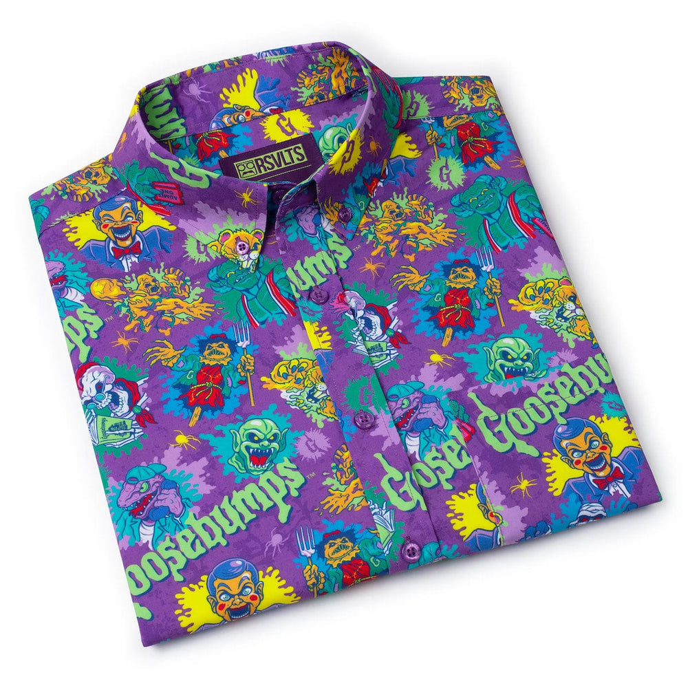 Goosebumps "Scared Sheetless" – KUNUFLEX Short Sleeve Shirt - Image 8