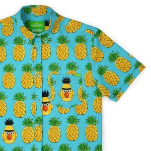 Sesame Street "Bert-apple" – KUNUFLEX Short Sleeve Shirt
