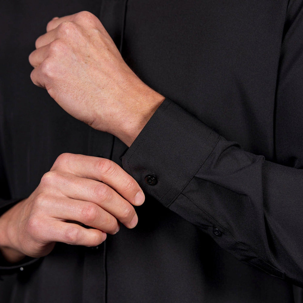 The Gatsby Collection 2025 "Black" – Good Looks KUNUFLEX Dress Shirt - Image 8