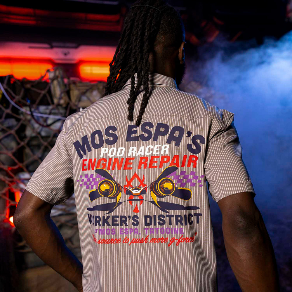 Star Wars™ "Mos Espa’s Engine Repair" – KUNUFLEX Short Sleeve Shirt - Image 7
