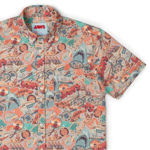 Jaws "Greetings from Amity" – KUNUFLEX Short Sleeve Shirt