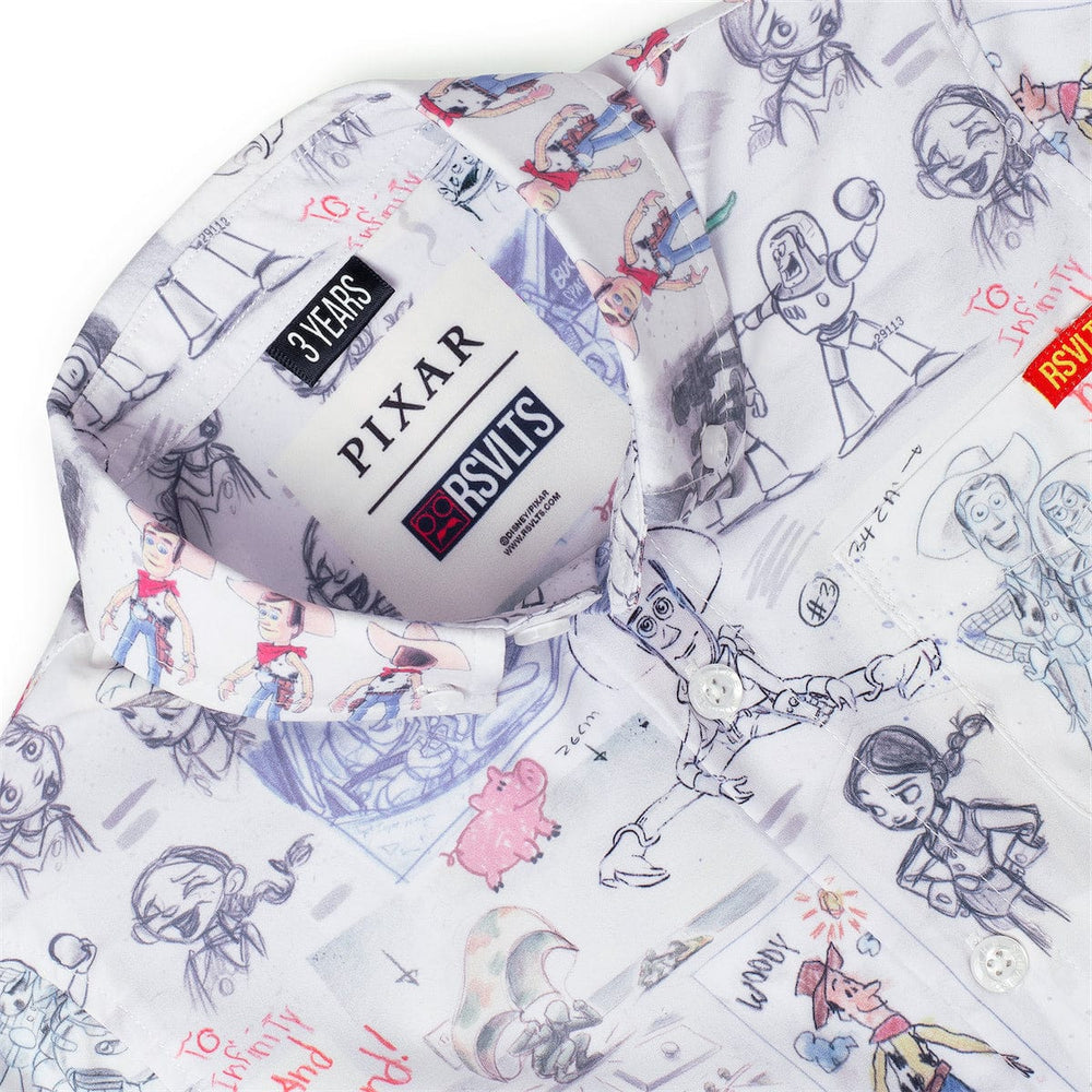 Disney and Pixar Toy Story "Toy Story-Board" – Preschooler KUNUFLEX Short Sleeve Shirt - Image 4