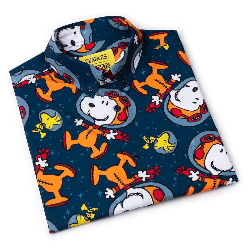 Peanuts "Snoopy in Space" – KUNUFLEX Short Sleeve Shirt - Image 8
