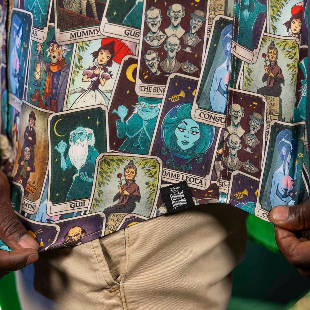 Disney's Haunted Mansion "Deck of the Dead" – KUNUFLEX Short Sleeve Shirt - Image 6
