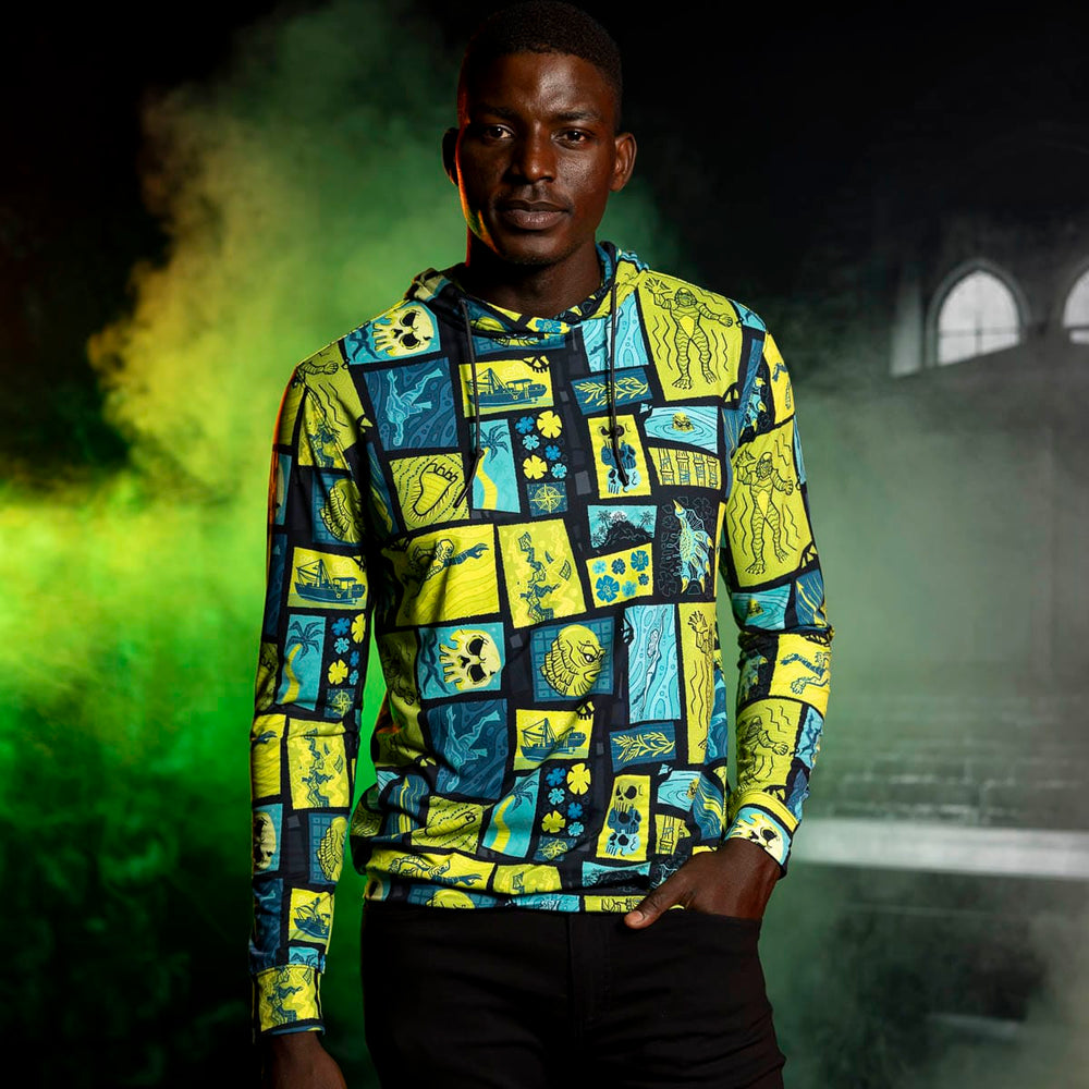Universal Monsters "Tiki from the Black Lagoon" – Performance Hoodie - Image 2
