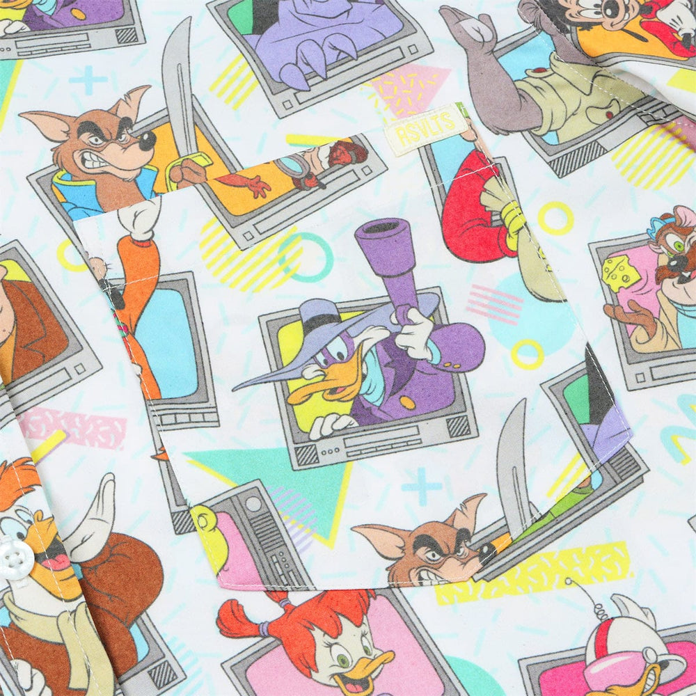 Disney "Don't Touch That Dial" – KUNUFLEX Short Sleeve Shirt - Image 3