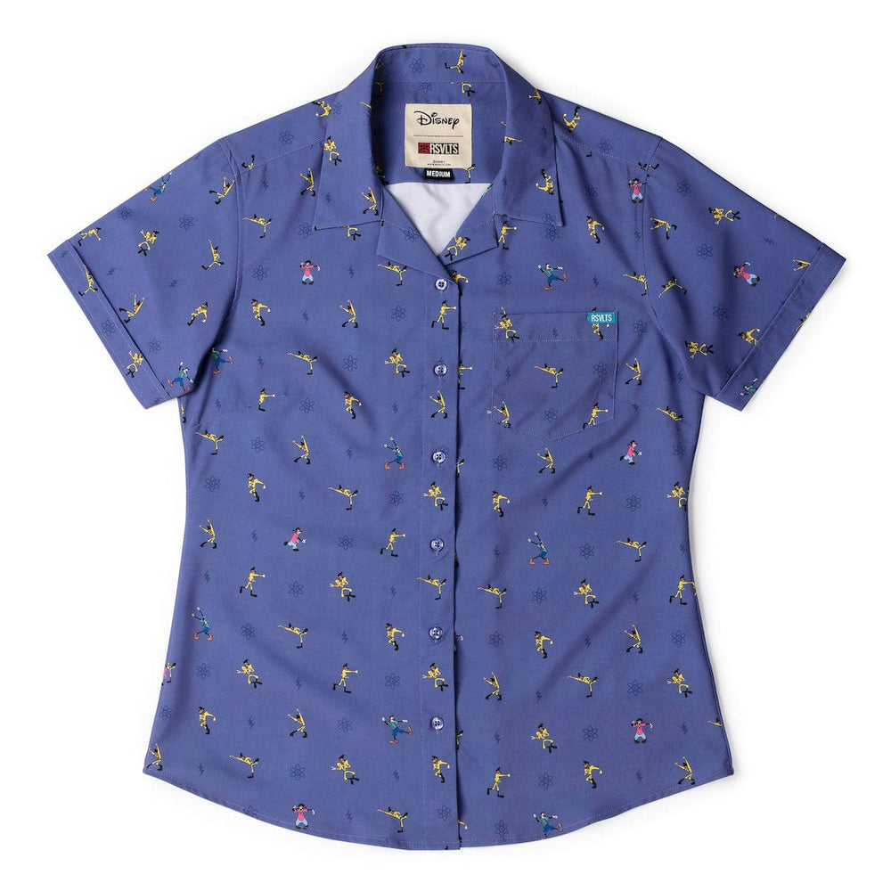 Disney's A Goofy Movie "The Perfect Cast" – Women's KUNUFLEX Short Sleeve Shirt - Image 2