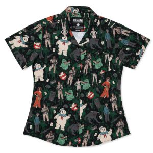 Ghostbusters "The Ghostbusters Gang" – Women's KUNUFLEX Short Sleeve Shirt