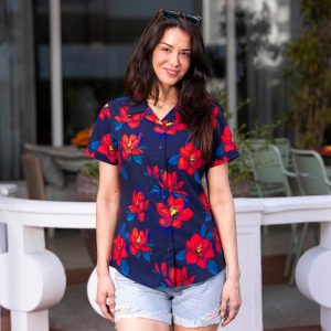 Bloom Service – Women's KUNUFLEX Short Sleeve Shirt