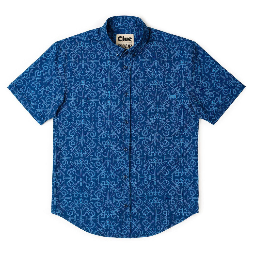 Clue "Choose Your Weapon" – KUNUFLEX Short Sleeve Shirt - Image 5