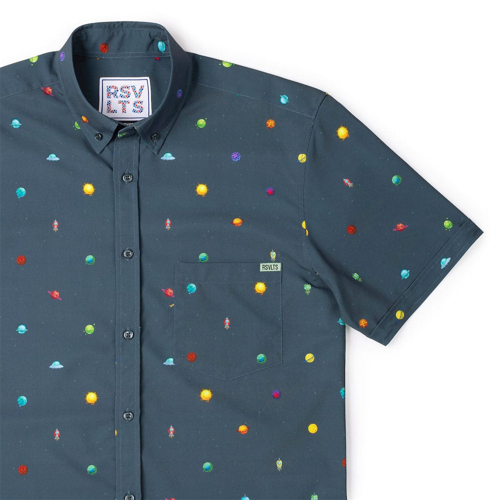 Intergalactic Planetarium – KUNUFLEX Short Sleeve Shirt - Image 7