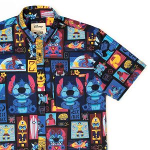 Disney's Lilo & Stitch "Tiki-terrestrial" – KUNUFLEX Short Sleeve Shirt