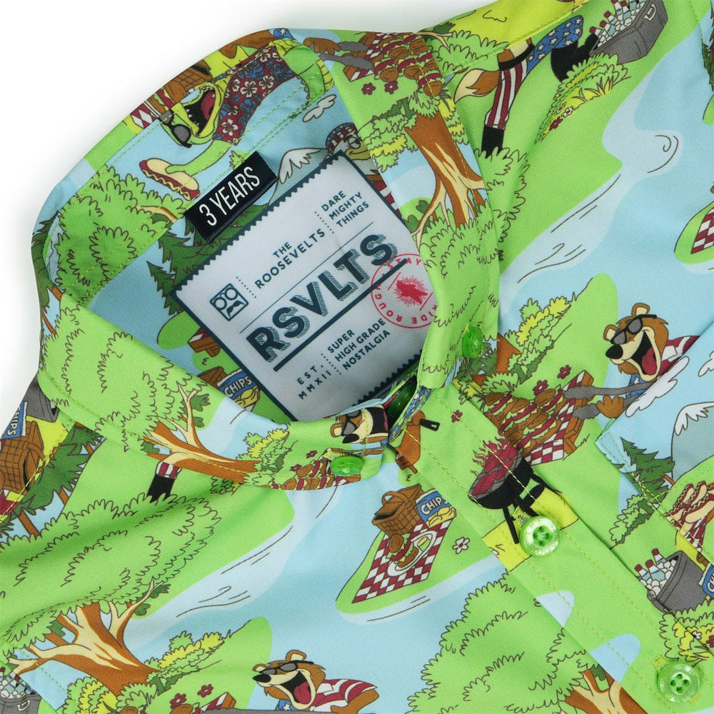 Forest Fourth – Preschooler KUNUFLEX Short Sleeve Shirt - Image 3