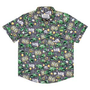 Disney and Pixar Cars "Chick Hicks 86" – Youth KUNUFLEX Short Sleeve Shirt