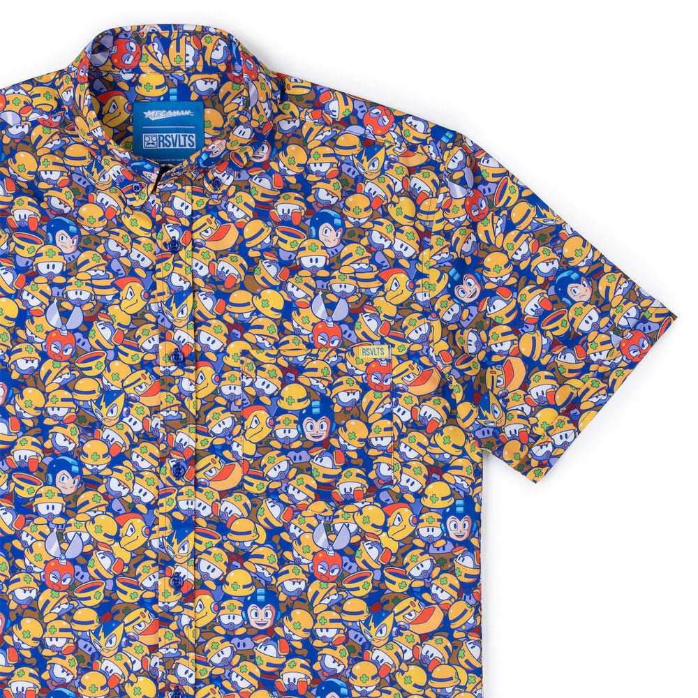 Mega Man "Metall Heads" – KUNUFLEX Short Sleeve Shirt