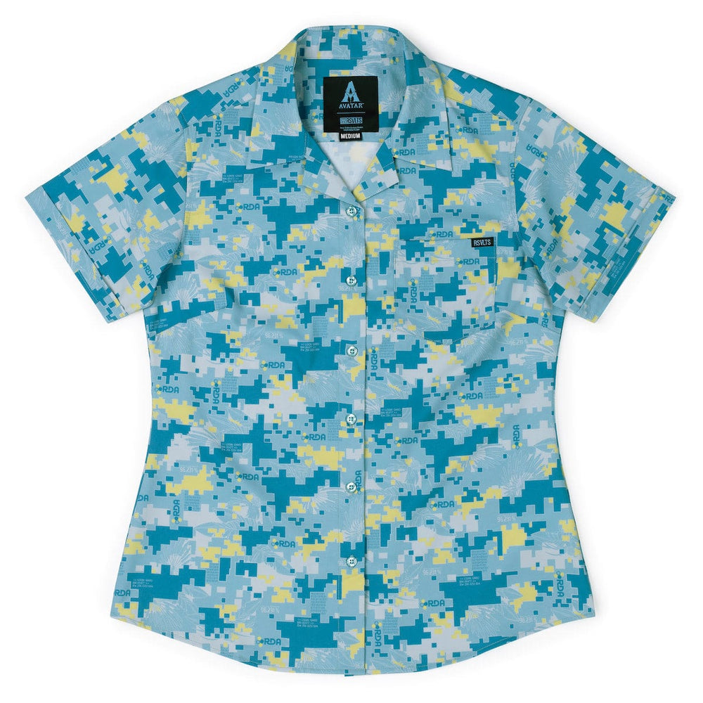 Avatar "RDA Camo" – Women's KUNUFLEX Short Sleeve Shirt - Image 2