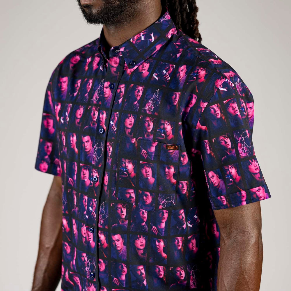 Stranger Things "Heroes of Hawkins" – KUNUFLEX Short Sleeve Shirt - Image 4