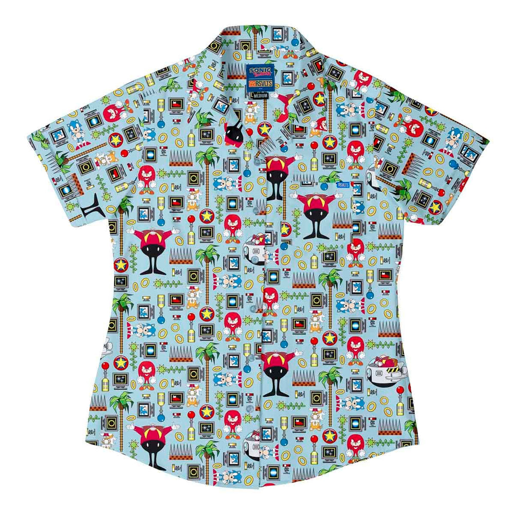 Sonic the Hedgehog "Sonic Essentials" – Women's KUNUFLEX Short Sleeve Shirt