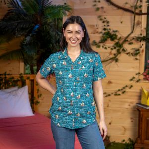 Where the Wild Things Are "Max's Voyage" – Women's KUNUFLEX Short Sleeve Shirt