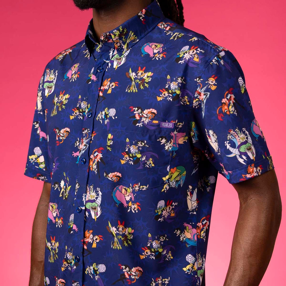 The Powerpuff Girls "POW-erpuff Girls" – KUNUFLEX Short Sleeve Shirt - Image 2