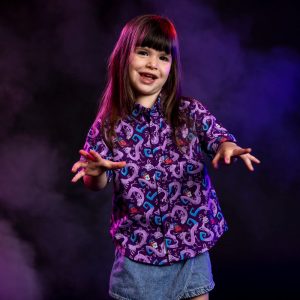 Disney and Pixar Monsters, Inc. "Slithering Sabotage" – Preschooler KUNUFLEX Short Sleeve Shirt