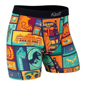 Jurassic Park "Tiki Finds a Way" – Single-Pack Boxer Briefs